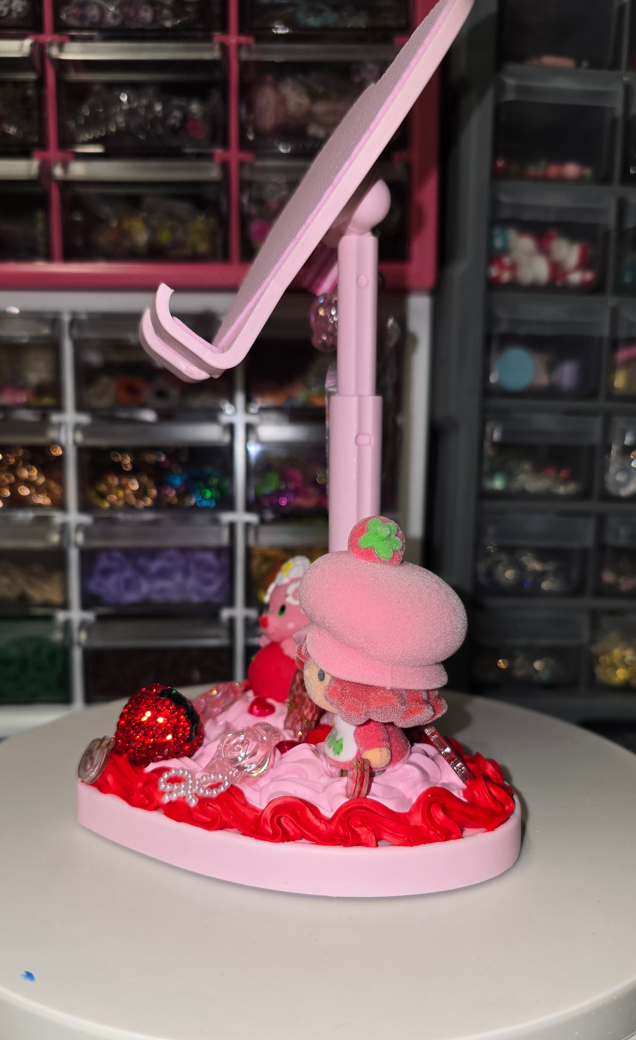 Strawberry phone stand